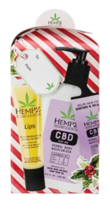 CBD Lavender 300mg Gift Set - Kit - Hempz Skin Care By Supre