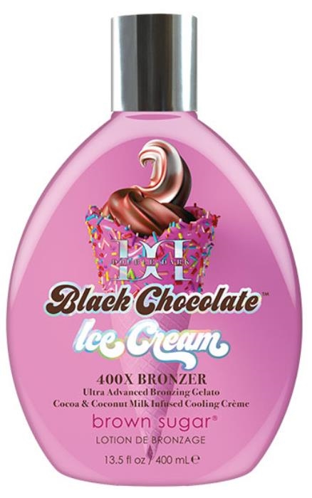 DOUBLE DARK CHOCOLATE ICE CREAM BRONZER - Btl 13.5 - Tanning Lotion By Tan Inc