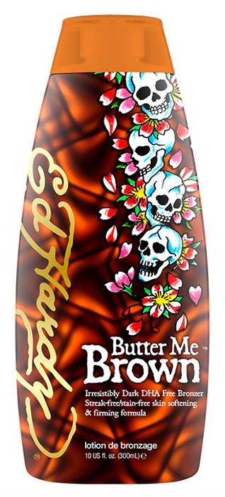 BUTTER ME BROWN - Buy 3 Btls Get 6 Pkts FREE - Tanning Lotion By Ed Hardy