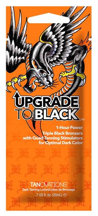 UPGRADE TO BLACK - Pkt - Tanning Lotion By Ed Hardy - Click Image to Close