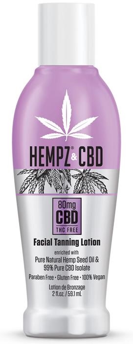 Hempz & CBD Facial Bronzer - Btl - Tanning Lotion By Hempz