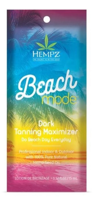 BEACH MODE MAXIMIZER - Pkt - Tanning Lotion By Hempz - Click Image to Close