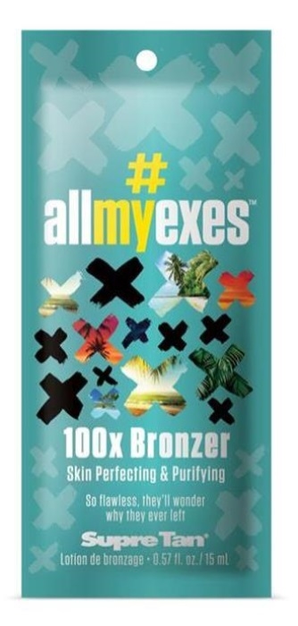 ALLMYEXES BLACK BRONZER - Pkt - Tanning Lotion By Supre