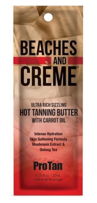 BEACHES & CREME SIZZLING TINGLE - Pkt - Tanning Lotion By Supre
