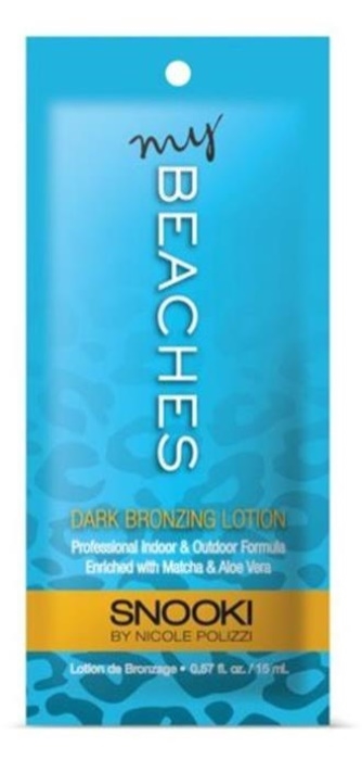Snooki My Beaches Dark Bronzing Packet - Tanning Lotion By Supre