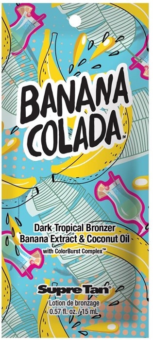 Banana Colada Bronzer - Pkt - Tanning Lotion By Supre