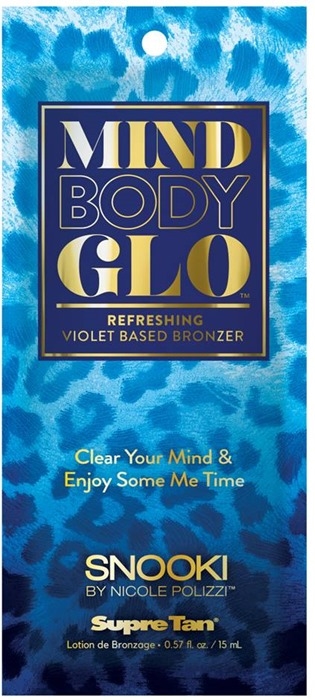 Snooki Mind Body Glow Violet Bronzer Tanning Lotion By Supre - Packet