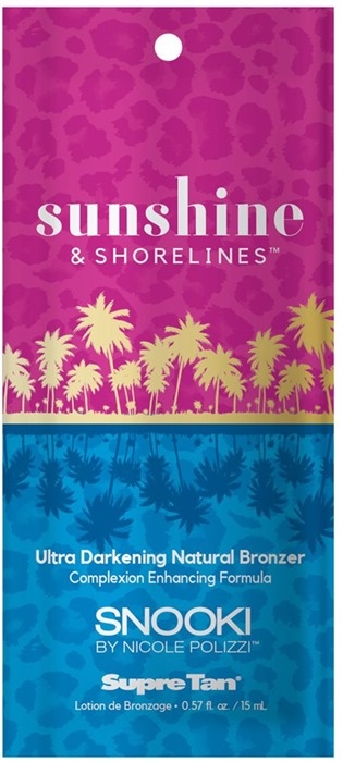 Snooki Sunshine & Shorelines Natural Bronzer - Pkt - Tanning Lotion By Supre