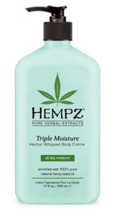 TRIPLE MOIST MOISTURIZER - Btl - Hempz Skin Care By Supre