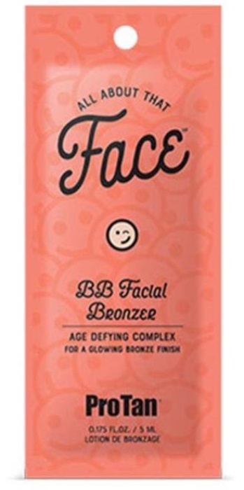 All About That Face Facial Bronzer - Pkt - Tanning Lotion By ProTan