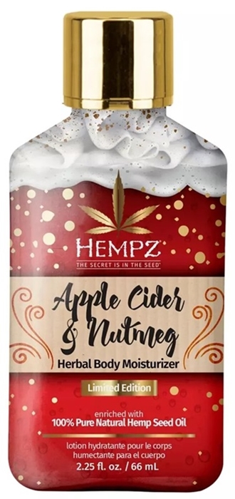 APPLE CIDER & NUTMEG MOISTURIZER - Mini - Hempz Skin Care By Supre