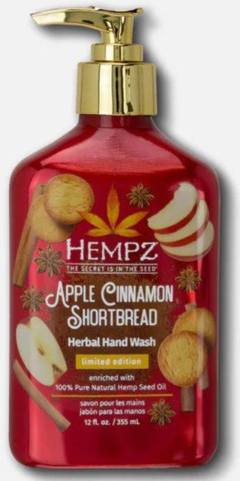 APPLE CINNAMON SHORTBREAD HAND WASH - Btl - Hempz Skin Care By Supre