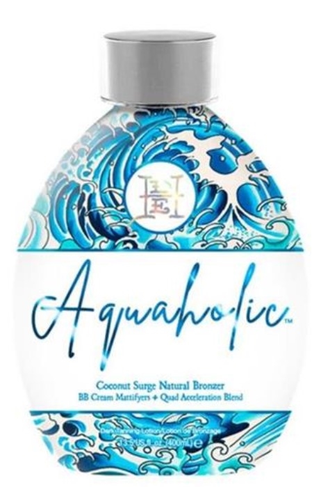 Aquaholic Natural Bronzer - Btl - Tanning Lotion By Ed Hardy - Click Image to Close