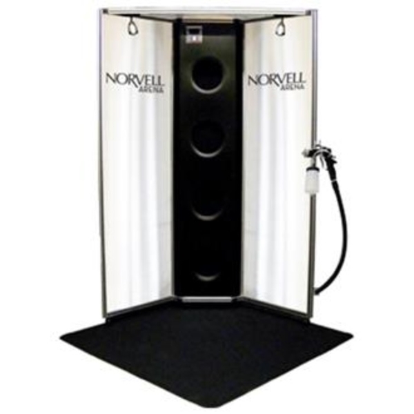 Norvell Arena All-in-One System Airbrush Spray Tan Equipment Mirrored Surround