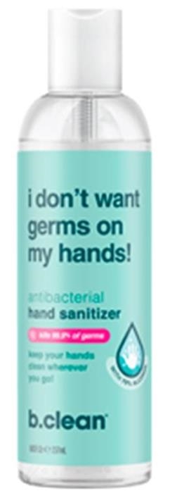 B Clean Hand Sanitizer - 8oz Btl - BC