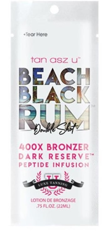 Beach Black Rum - Pkt - Tanning Lotion By Tan Inc