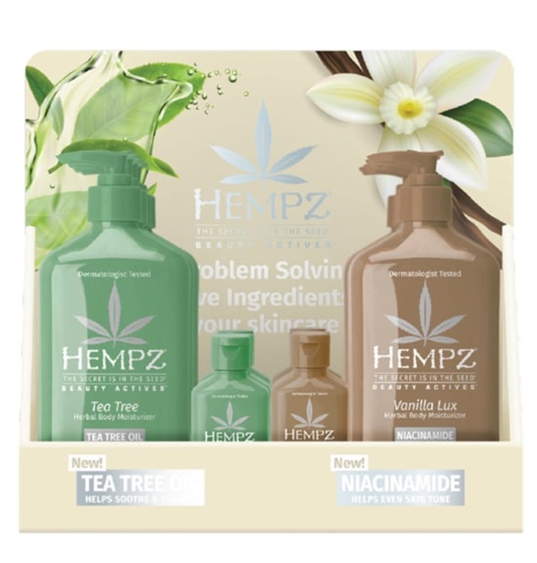 BEAUTY SECRETS MOISTURIZER DISPLAY - PrePack - Hempz Skin Care By Supre