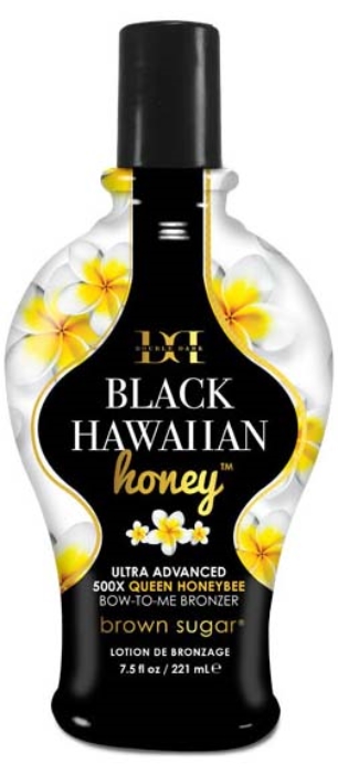 Black Hawaiian Honey Double Dark Bronzer Tanning Lotion - 7.5 Oz Bottle - Tan Inc