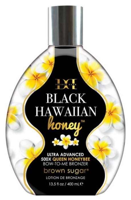 Black Hawaiian Honey Double Dark Bronzer Tanning Lotion - 13.5 Oz Bottle - Tan Inc