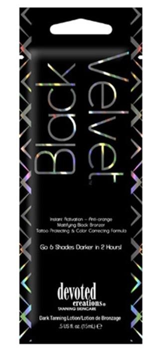 Black Velvet Bronzer - Pkt - Tanning Lotion By Devoted Creations