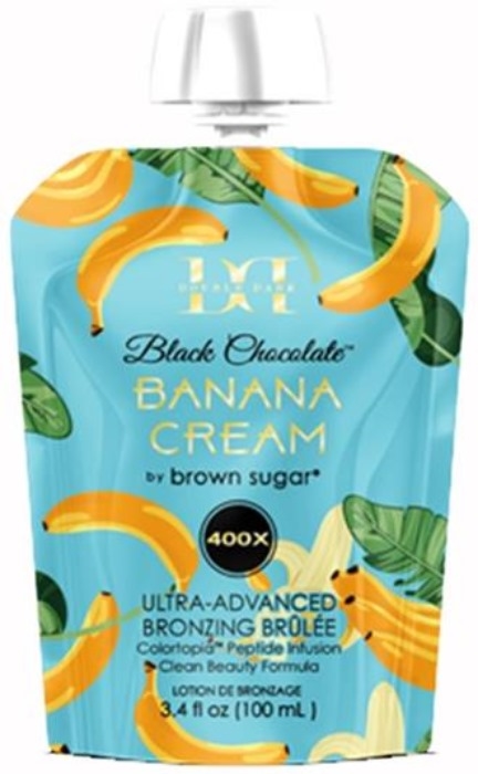 Black Chocolate Double Dark Banana Cream - Pouch 3.4oz - Tanning Lotion By Tan Inc