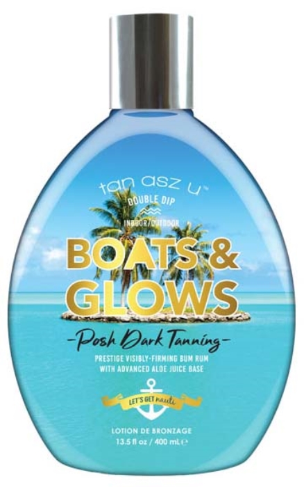 Boats and Glow Bronzer Tanning Lotion - 13.5 Oz Bottle - Tan Inc