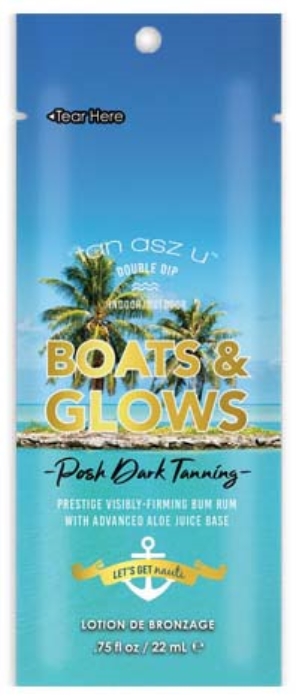 Boats and Glow Bronzer Tanning Lotion - Packet - Tan Inc