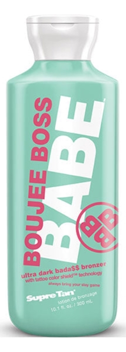 BOUJEE BOSS BRONZER - Buy 1 Btl Get 2 Pkts FREE - Tanning Lotion By Supre