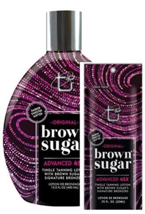 ORIGINAL BROWN SUGAR - Buy 1 Btl Get 1 Pkt FREE - Tanning Lotion By Tan Inc