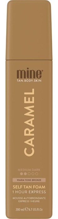 Caramel Self Tan Foam By Minetan - Bottle
