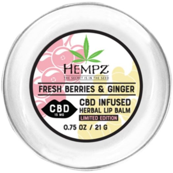 BERRIES & GINGER CBD LIP BALM - Tin - Skin Care By Supre