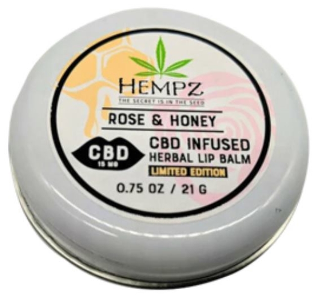 ROSE & HONEY CBD LIP BALM - Tin - Skin Care By Supre