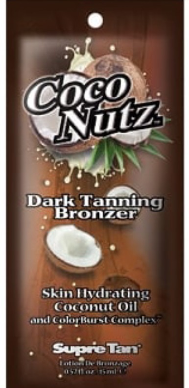 COCO NUTZ BRONZER - Pkt - Tanning Lotion By Supre - Click Image to Close