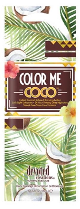Color Me Coco Bronzer - Pkt - Tanning Lotion By Devoted Creations