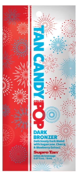 Tan Candy Color Pop Bronzer Tanning Lotion - Packet - Supre