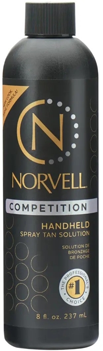 COMPETITION TAN BLACK OUT - 8oz - Airbrush Spray Tan Solution By Norvell