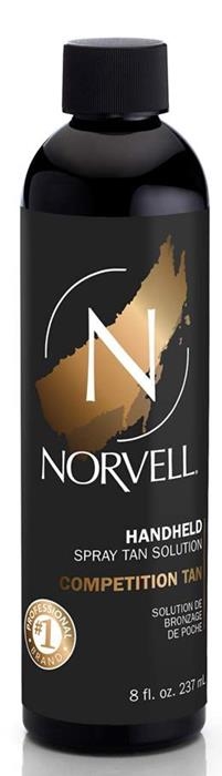 COMPETITION TAN BLACK OUT - 8oz - Airbrush Spray Tan Solution By Norvell