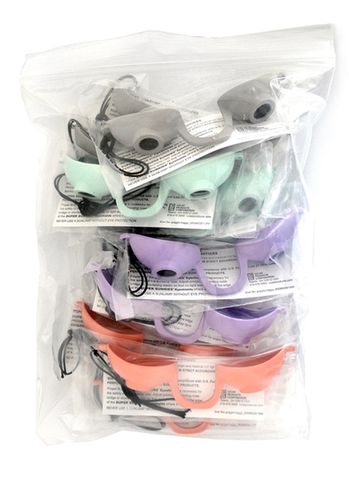 CORAS Bagged - Assorted - Dozen - UV Tanning Eyewear