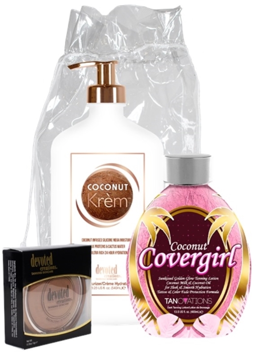 Coconut Covergirl Bag Deal 2023 - PrePack - Tanning Lotion By Devoted Creations