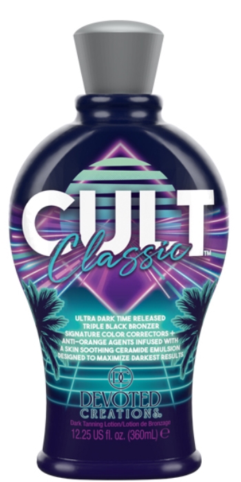 Cult Classic Bronzer Tanning Lotion - Bottle - Devoted Creations