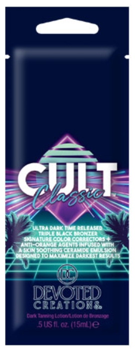 Cult Classic Bronzer Devoted Creations Tanning Lotion - Packet