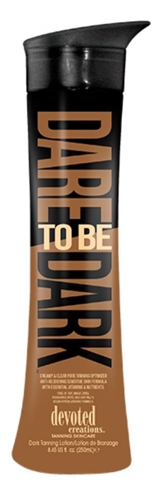 Dare To Be Dark Bronzer - Buy 6 Btls Get 12 Pkts FREE - Tanning Lotion By Devoted Creations