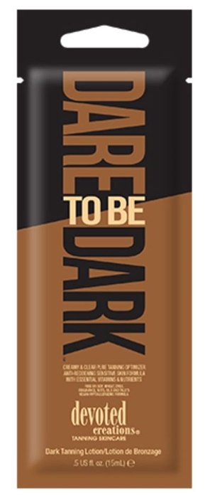 Dare To Be Dark Bronzer - Pkt - Tanning Lotion By Devoted Creations