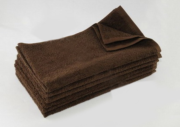 Dark Brown Regular Salon Towels - Dozen