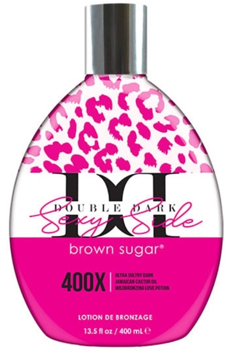 DOUBLE DARK SEXY SIDE BRONZER - Buy 1 Btl Get 2 Pkts FREE - Tanning Lotion By Tan Inc