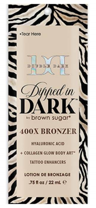 DOUBLE DARK DIPPED IN DARK BRONZER - Pkt - Tanning Lotion By Tan Inc