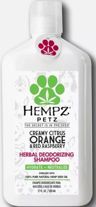 PETZ - Citrus Orange & Red Raspberry Deodorizing Shampoo - Btl - Hempz Pet Care By Supre