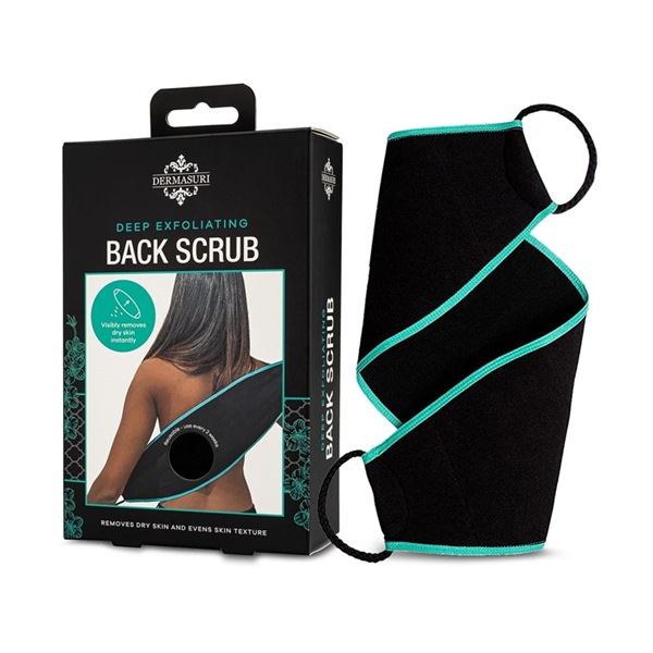 EXFOLIATING BACK SCRUBBER - Single - Skin Care by Dermasuri