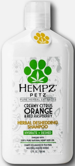 PETZ - Citrus Orange & Red Raspberry Deshedding Shampoo - Btl - Hempz Pet Care By Supre
