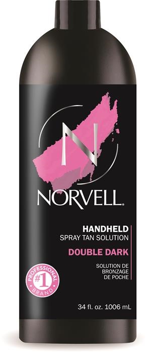 DOUBLE DARK BRONZING - 34oz Btl - Airbrush Spray Tan Solution By Norvell